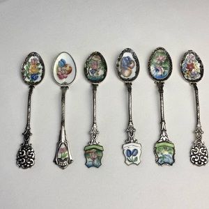 6 Piece Klepa Arts Collectibles From Czekoslovakia